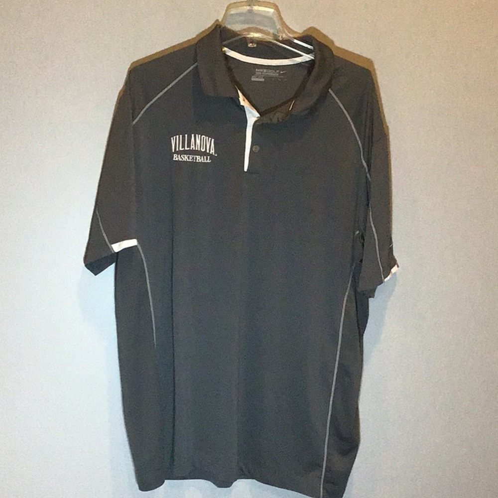Nike golf Villanova basketball polo shirt